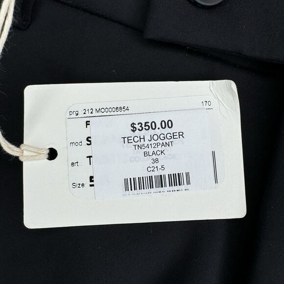 FRADI Tech Jogger PANTS FLAT MENS SIZE 38 X 32 Stretch Made In Italy NWT - Picture 5 of 15